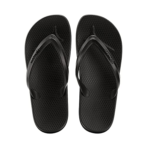 Hotmarzz Men's Flip Flops Sandals Shoes Slippers for Beach Shower Lightweight Comfort Thongs2
