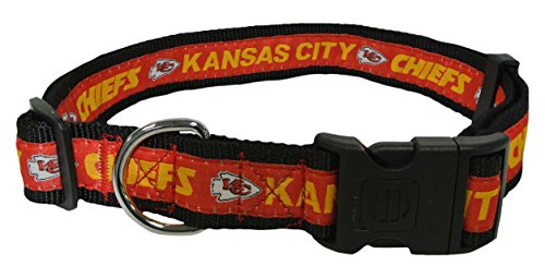 Pets First NFL Kansas City Chiefs Dog Collar, X-Large