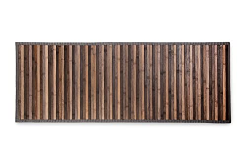 CosìCasa Bambusmatte Badematte Holz rutschfest | Nachhaltiger Bambusteppich, Küchenläufer,...