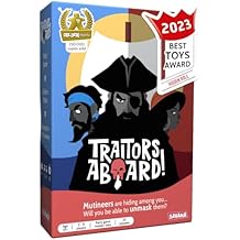 SAVANA Traitors Aboard - لعبة حفلة الهوية السرية الحائزة على جوائز - المرح والخداع والخيانة | سهلة التعلم، جولة مدتها 15 دقيقة | ألعاب شائعة لـ 3-8 لاعبين - الأعمار 10+