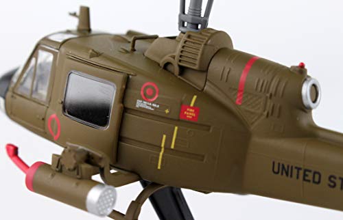 Daron Worldwide Trading Daron Postage Stamp Uh-1 Huey Gunship 1:87 Vehicle #TOP3