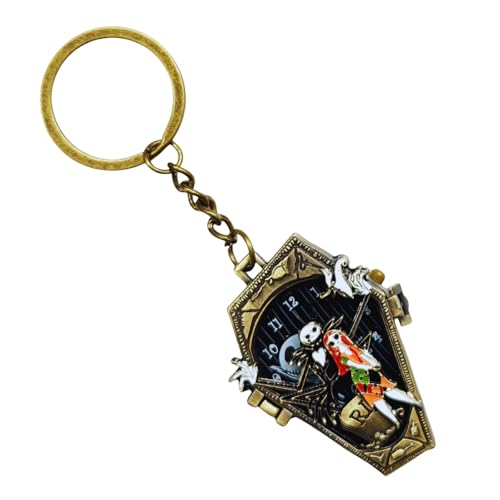 Image of Antique Bronze Pocket Premium Vintage Theme Metallic Home Key Chain & Key Rings | Best Gift for Men, Woman, Boys & Girls on their Special Occassions