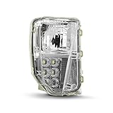 VIPMOTOZ LED DRL Turn Signal Light Compatible With 2012-2015 Toyota Prius & Plug-In, Passenger Side Front Bumper Daytime Running Lamp Replacement Assembly