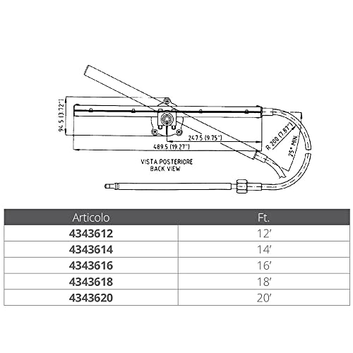 Boîtier T 86 Ultraflex et câble 18' de haute précision pour votre cockpit - 2