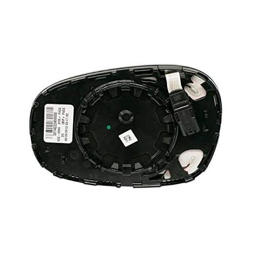 Right Passenger Side Door Mirror Glass - Compatible with 2009 - 2013 BMW 328i (From 09/00/2009)