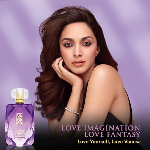Image of VANESA Fantasy Perfume For Women 100 ML Each, Pack of 2 | Long Lasting Eau Da Parfum