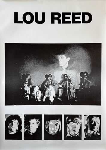 Affiche Lou Reed 64x90 cm edition poster pour une decoration murale elegante