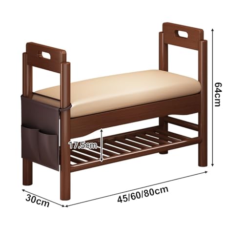 Banc à chaussures avec rangement pour optimiser une entrée encombrée - 4