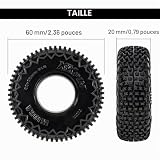 Injora pneus S5 60x20 mm pour crawler 1/18 et 1/24 photo 5