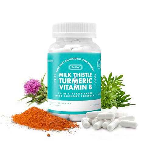 The-Plug-Liver-Cleanse-Detox-Repair-Pills-Milk-Thistle-Herbal-Supplements-60-Capsules-Plant-Based-Minerals-Turmeric-Vitamin-B-Dandelion-Root-for-Healthy-Digestive-Immune-Support-30-Servings