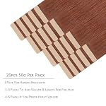 WENNALIFE Tape in Hair Extensions Human Hair, 20pcs 50g 14 inch Cinnamon Copper Remy Hair Extensions Straight Human Hair Tape in Extensions Skin Weft Tape Extensions Human Hair - Image 2