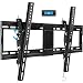 BLUE STONE TV Wall Mount Bracket, Tilt Mounting, 32-80 Inches with Max VESA 600X400 and 165lbs Loading, Fits 16", 18", 24" Studs Flat Screen TVs, Low Profile, HDMI Cable, Bubble Level Included
