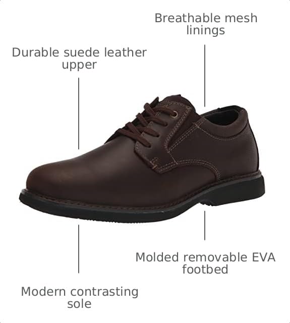 Image of Nunn Bush Otto Plain Toe Oxford