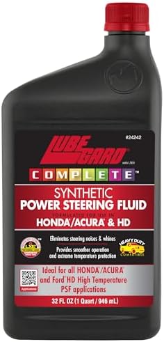 Lubegard 24242 Complete Synthetic Honda Power Steering Fluid, 32 fl. oz.