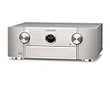 Marantz SR6012 9.2 AV Receiver 4K WiFi Bluetooth, HEOS-Multiroom - silber/gold