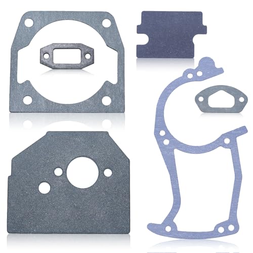 Gubeter Zylinder & Vergaser Dichtungssatz, für chinesische Kettensäge 5200 52cc 5800 58cc 4500 45cc, /