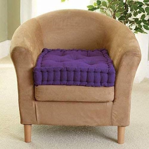 Coussin de chaise carré 48x48 cm décoration intérieur raffinée - 5