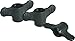 Kipp 06652-101A2 Wing Grip with Continuous 1/4-20" Internal Thread, Stainless Steel Bushing, Inch, 14 mm Diameter (Pack of 10)