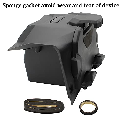 Sautvs Electronic Device Holder With Storage Box Organizer Tray, Sporty Phone Tablet Gps Holder Mounts For Polaris Rzr Xp 1000 Xp4 Turbo 2019-2023 Accessories #TOP3