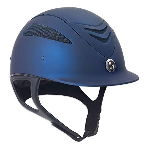 One K Unisex Defender Protective Riding Helmet, Navy Matte, Medium Long Oval #TOP16