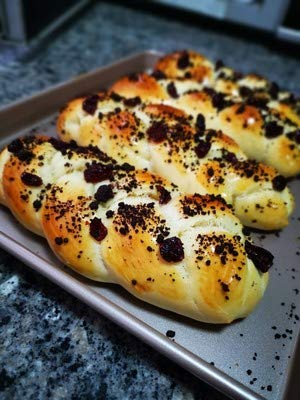 Walooza 13 Inch Baking Pans Nonstick Set Of 2, 13 X 11 X 1 Inch Sturdy Cookie Sheet Replacement Toaster Oven Tray, Non Toxic & Heavy Duty & Easy Clean #TOP7