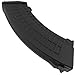 SportPro CYMA 150 Round Polymer Thermold Waffle Medium Capacity Magazine for AEG AK 3 Pack Airsoft - Black