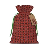 Vektor-Design Zieldruck Weihnachten Kordelzug Geschenktüten...