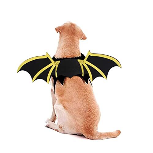 Disfraz de Murciélago para Perros y Gatos Halloween S miniatura 2