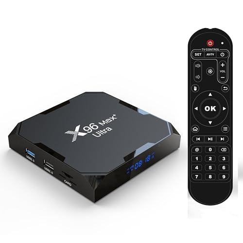 Xilibod Android 11 TV Box X96Max+ Ultra 4GB 32GB...