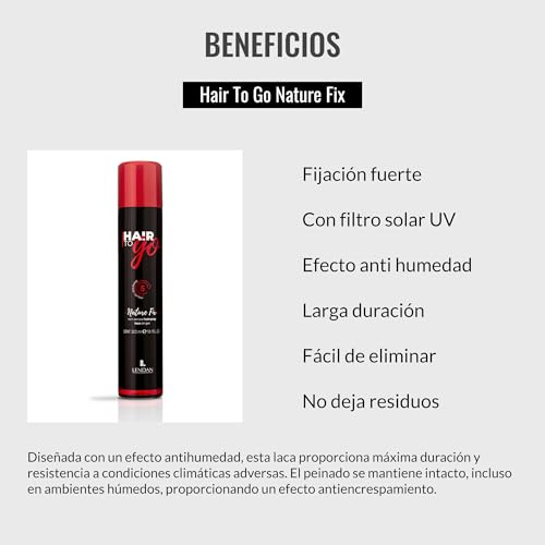 Lendan Gas-Free Hair Spray 300 ml Fijador de Cabello miniatura 3