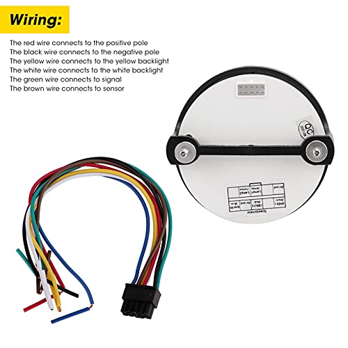 Acouto 85Mm Speedometer 3.3In 12V/24V 0‑160Mph Speedometer Speed Gauge Lcd Display With White Amber Backlight For Car Truck Boat #TOP5