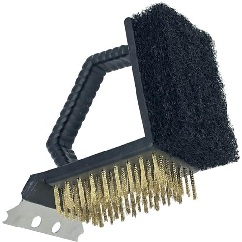 Grill Parts For Less All Purpose 3 in 1 Grill Brush