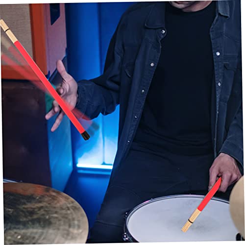 Baquetas para percusión color rojo miniatura 3