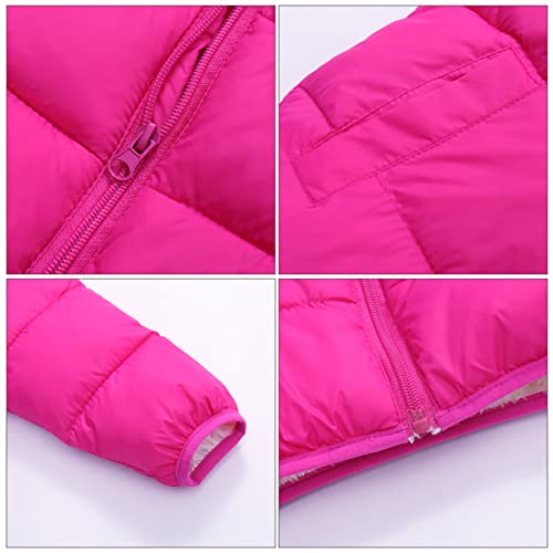 Happy Cherry Toddler Down Jacket Removable Hooded Windproof Snow Winter Coat Outwear3