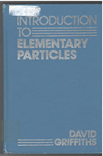 Introduction to elementary particles 006042513X Book Cover