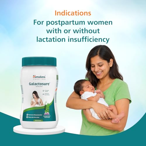 Image of Himalaya Galactosure | Lactation Supplement | Shatavari| Moringa, Saffron|Elaichi flavour|200 gm| Galactosure Granules for breast feeding