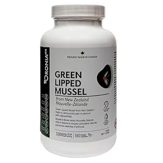 New Zealand Green Lipped Mussel 3,000mg with MSM & Boswellia | FFA Mussel Omega-3 | Drug-free Joint Health & Mobility Supplement | Potent Nutritional Complex with Bromelain & Coral Calcium | 180 Veggie Capsules (60 Servings)