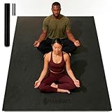 Esterilla Yoga Antideslizante XL 212 x 150 cm - Esterilla Fitness Gruesa de 8mm para Gimnasio en Casa - Yoga Mat Grande para Pilates - Colchoneta de Gimnasia de Alta Densidad