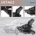 Front Left Steering Knuckle Compatible with Subaru Baja 2003-2006, Forester 2000-2008, Impreza 2000-2007, Legacy Outback 2000-2004, Replace 28313-AE030