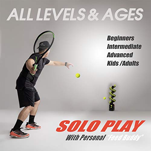 Portable Tennis Ball Machine|Ball Tosser(4lb) for Self-Play|Ball Launcher Beginners/Kids/Coaches/Home-Court|Accurate&Efficient Feed Buddy for All-Levels/Ages|AC&Battery Powered - Thumbnail 6