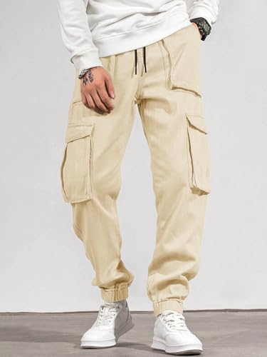 Image of Noble Monk Cargo for Men || Cotton Cargo Pant || Stylish Multi-Pocket Casual Trousers for Men