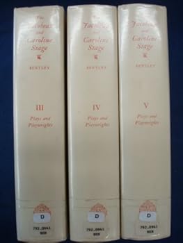 Hardcover The Jacobean and Caroline Stage: Plays and Playwrights [Vol. III] Book