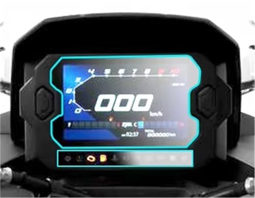 Film protection contre les rayures moto SYM HUSKY ADV150 en balade
