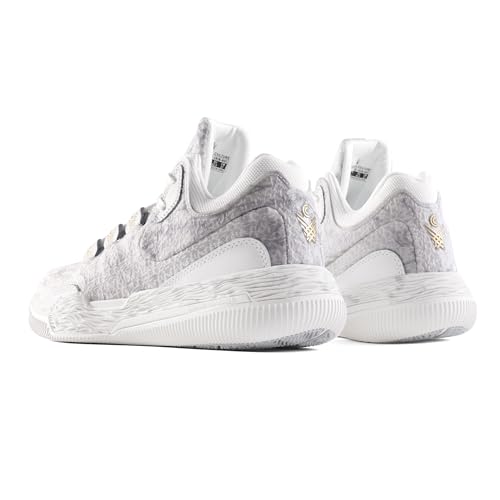 Mens Sniper Basketball Shoes - Flexible Full Grain Leather and Air Mesh Low Top Basketball Shoes for Men3