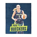 Northwest WNBA Dallas Wings Paige Bueckers Silk Touch Throw Blanket, 50x60 inches