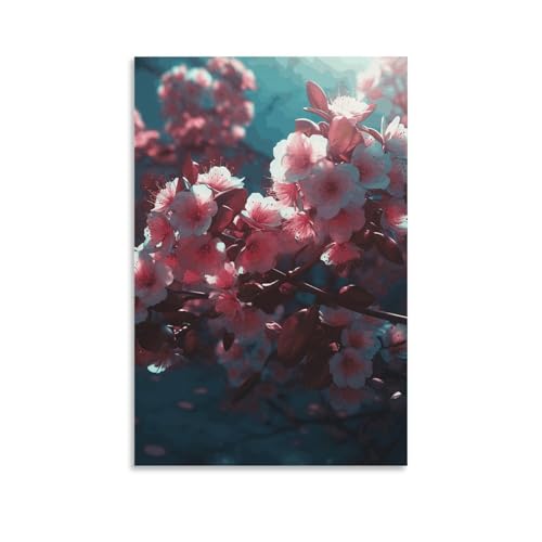Impression sur toile moderne fleurs de haute qualité pour bureau chic