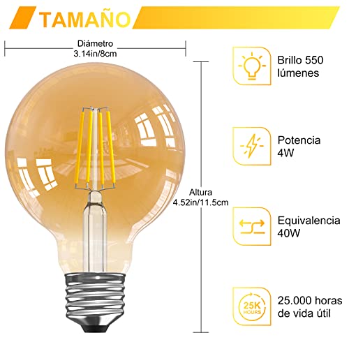 Listado y reviews de Bombillas que Puedes comprar On-line. 9 Imagen adicional