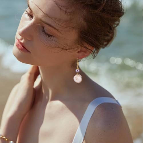 Breloques coquillage dorées pour créer vos bijoux de plage et d'été - 7