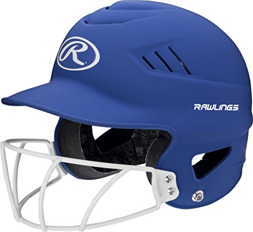 image for Rawlings | COOLFLO HIGHLIGHTER Batting Helmet | Face Guard Included | 