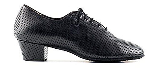 PAOUL - Scarpa Donna 140_40, Vitello Forato Nero